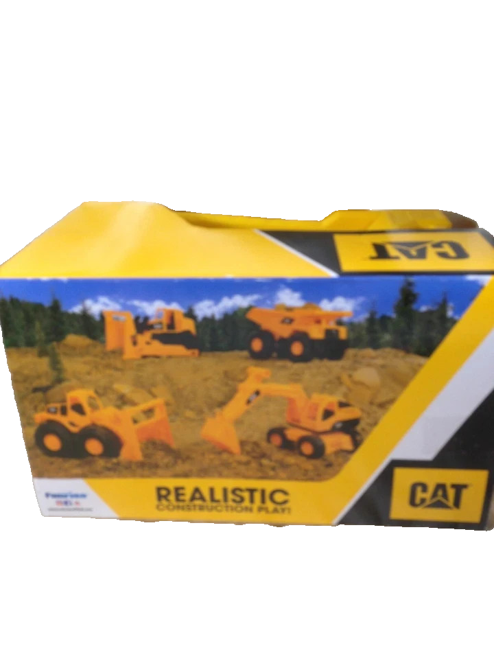 Caterpillar CAT Construction Fleet Yellow Dump Truck Funrise Toys