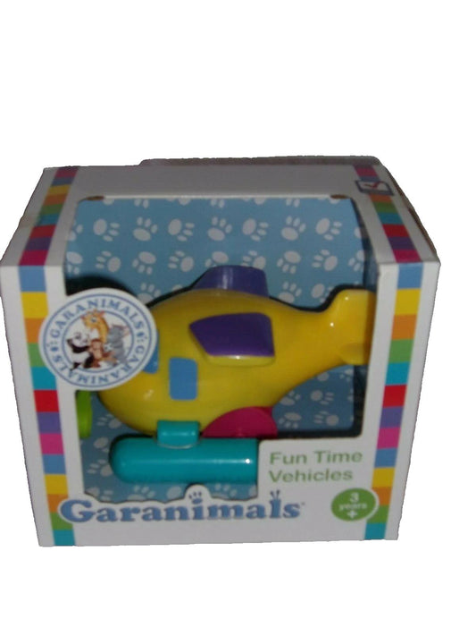 Garanimals Fun Time Vehicles Yellow Seaplane Wind up Bath Toy 1697