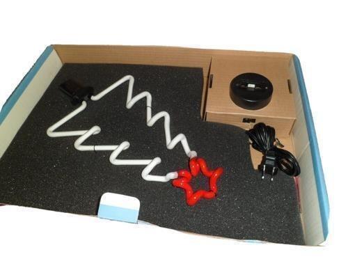 Creative Motion Christmas Tree Neon Sculpture