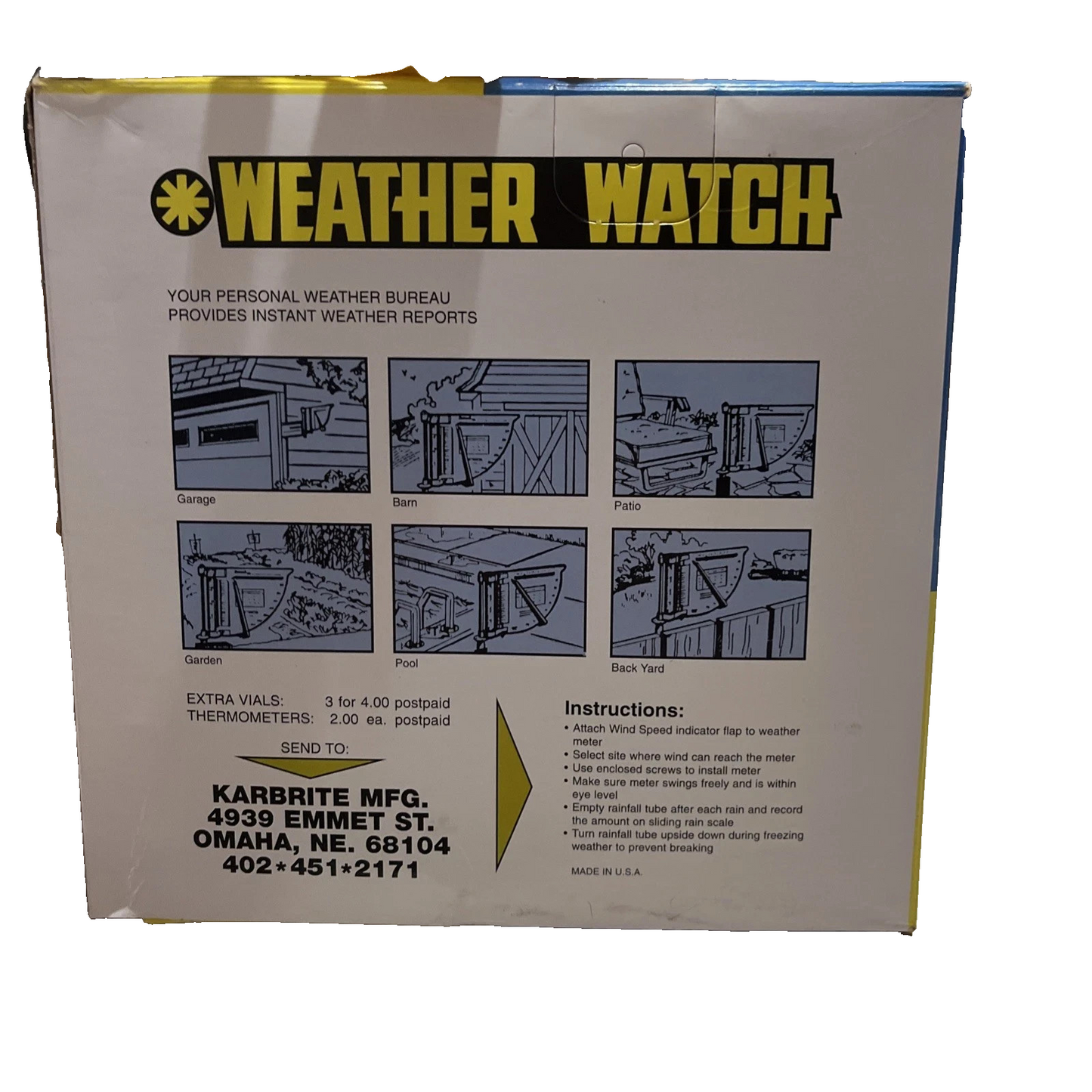 Wheather Watch Tells You Everything But The Time Your Personal Weather Bureau