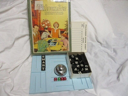 Vintage Phlounder (1962) Word Game by Minnesota Mining and Manufacturing Company