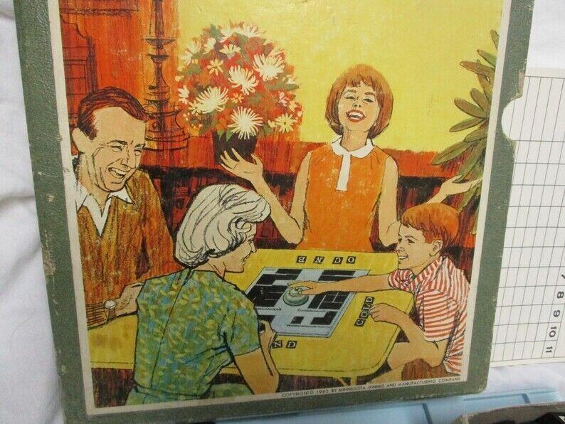 Vintage Phlounder (1962) Word Game by Minnesota Mining and Manufacturing Company