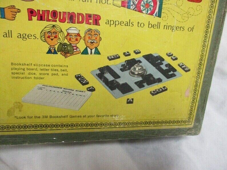Vintage Phlounder (1962) Word Game by Minnesota Mining and Manufacturing Company