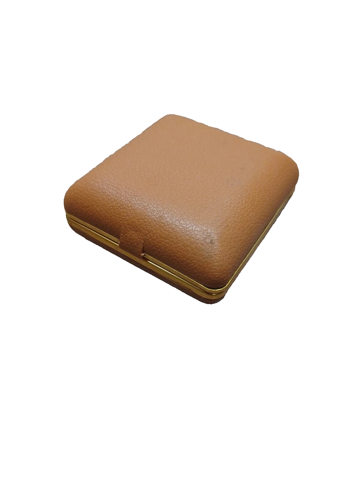 Vintage Equity Gold Vintage Travel Alarm with Built In Case Watch