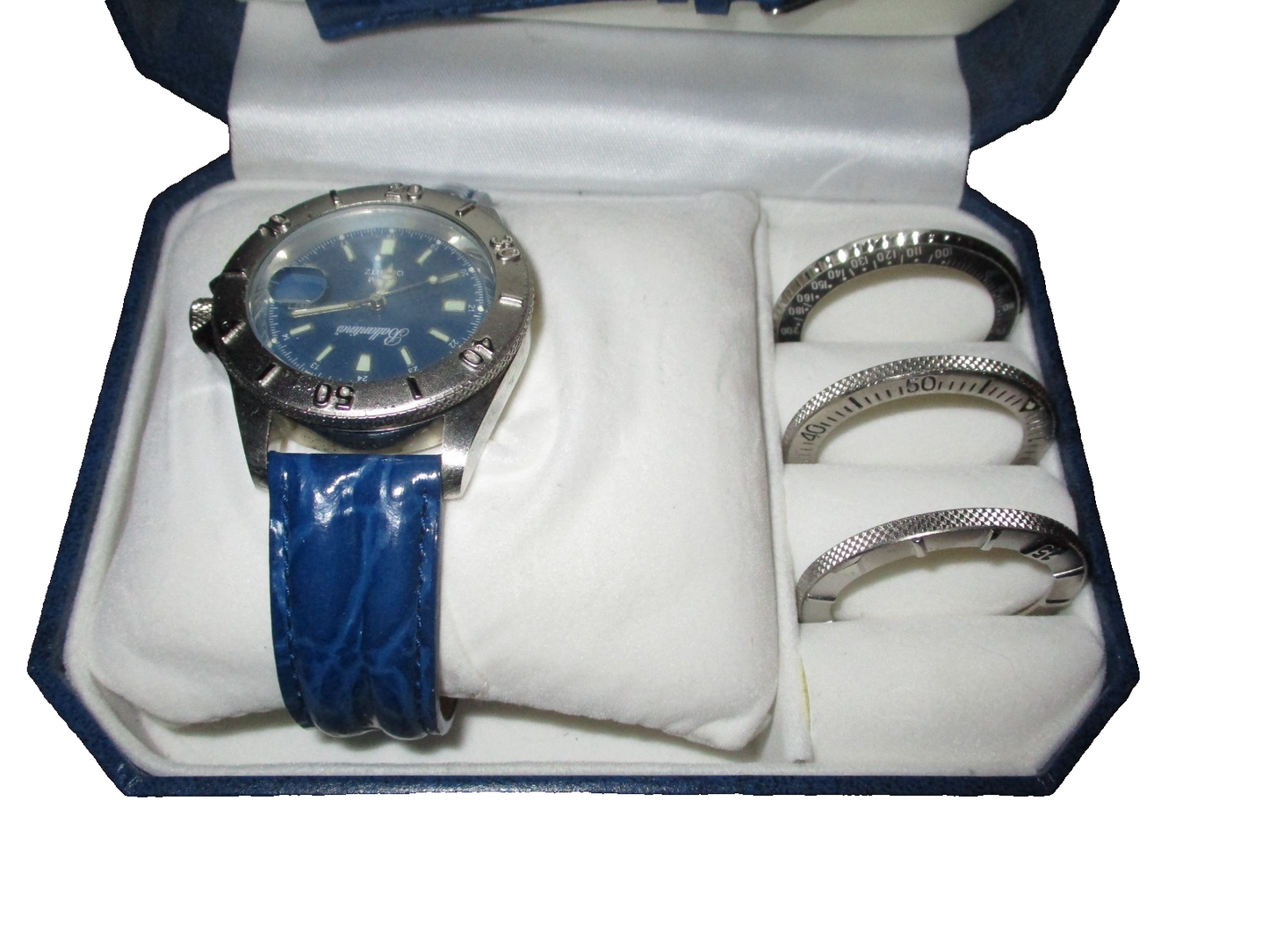 Ballantino's Quarts Watch Kit Extra Wrist Band and 3 Extra Outer Face Rings