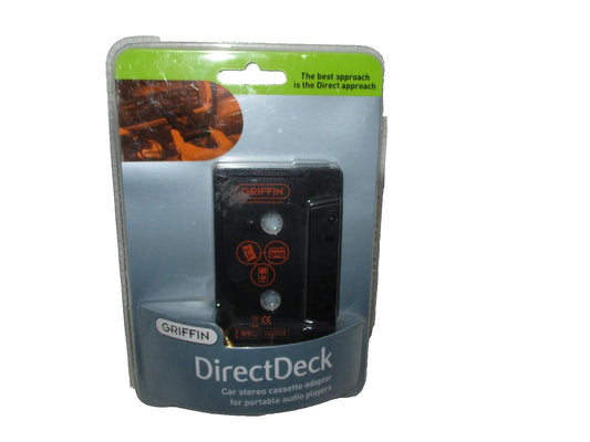 Direct Deck Car Stereo Cassette Adapter For Portable Audio Players Griffin