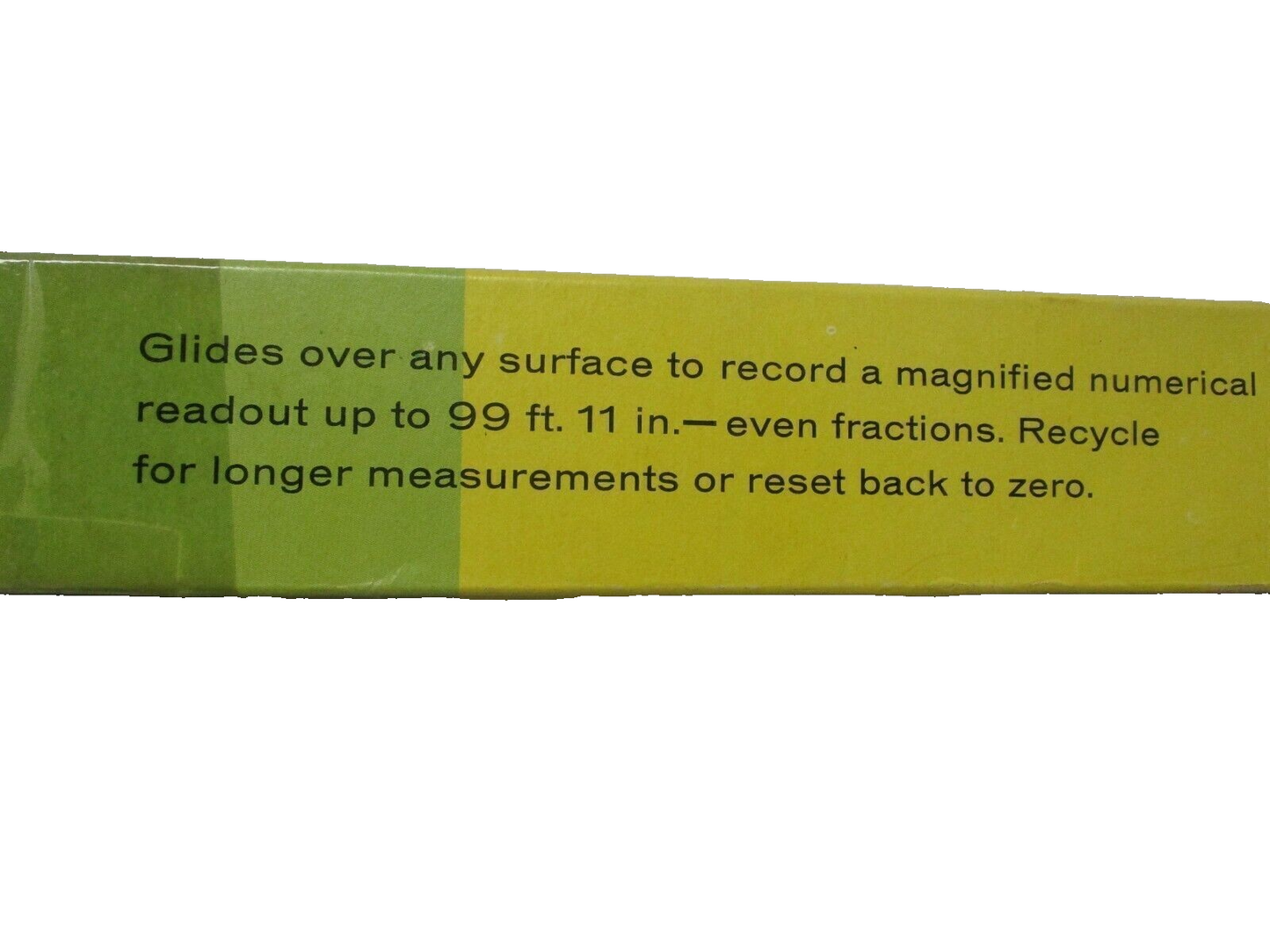 Vintage ENM Tapeless Measure Made in USA Measuring Wheel Tested Working