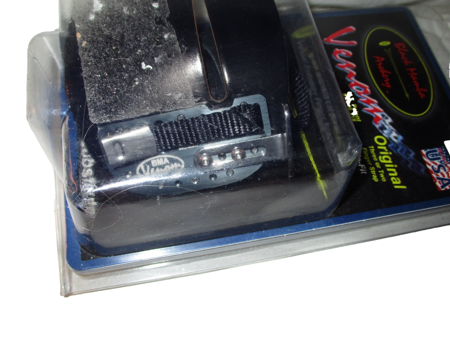 Black Mamba Archery T- 1 Cordovan 1  Finger Tab Release Right Handed Split