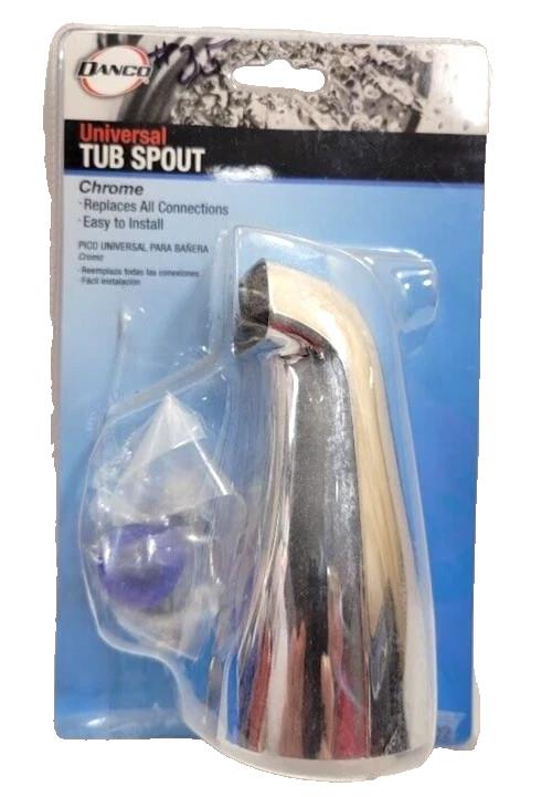 DANCO#88702 Universal Chrome Tub Spout Replaces all Connections
