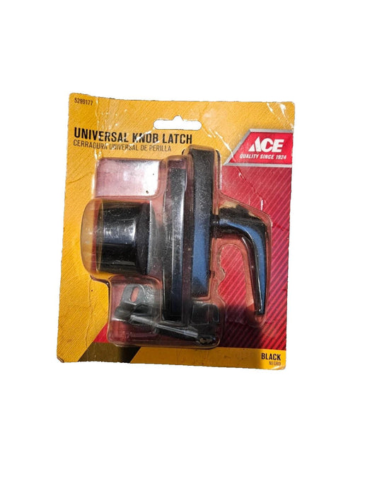ACE Universal Latch Knob Color Black 5299177