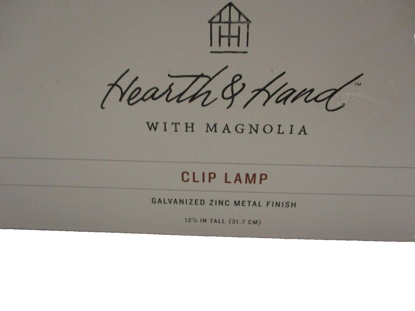 Ed's Variety Store 2018 Galvinized Zinc LED Clip On Bench Lamp