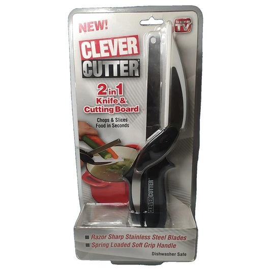 Clever Cutter 2 in 1 Knife and Cutting Board CV011124  As Seen On TV