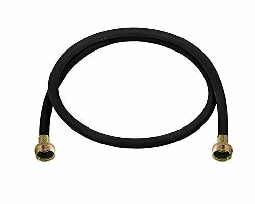 Ultra Dynamic Products Rubber Washing Machine Hose 3/8 in. Dia. x 10 ft. L