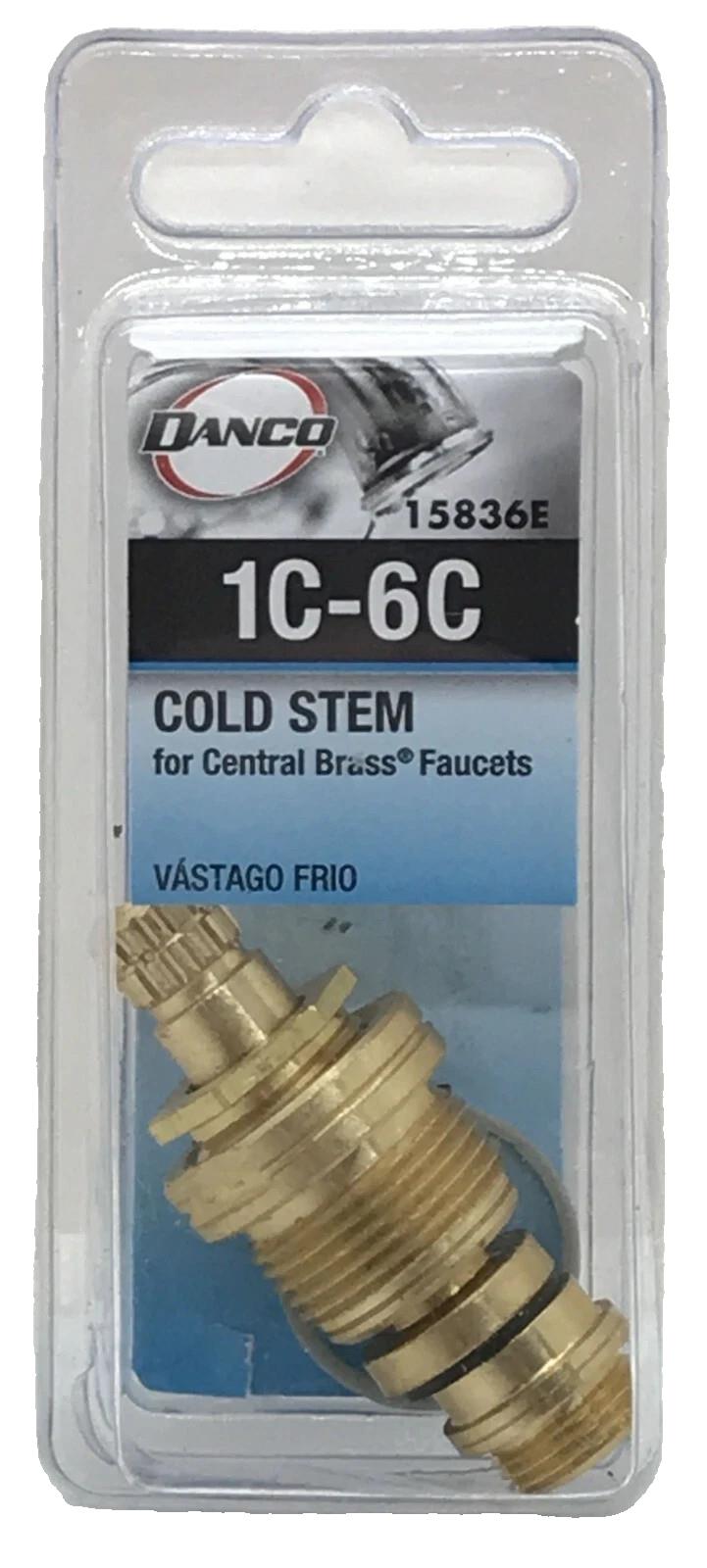 Danco 1C-6C Cold Stem for Central Brass Faucets #15836E