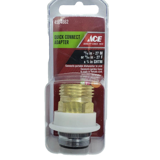 ACE  Quick Connect Adapter connects Hose to Sink  #4564662