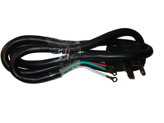 4 Wire 30amp 6' Dryer Power Cord with Instruction