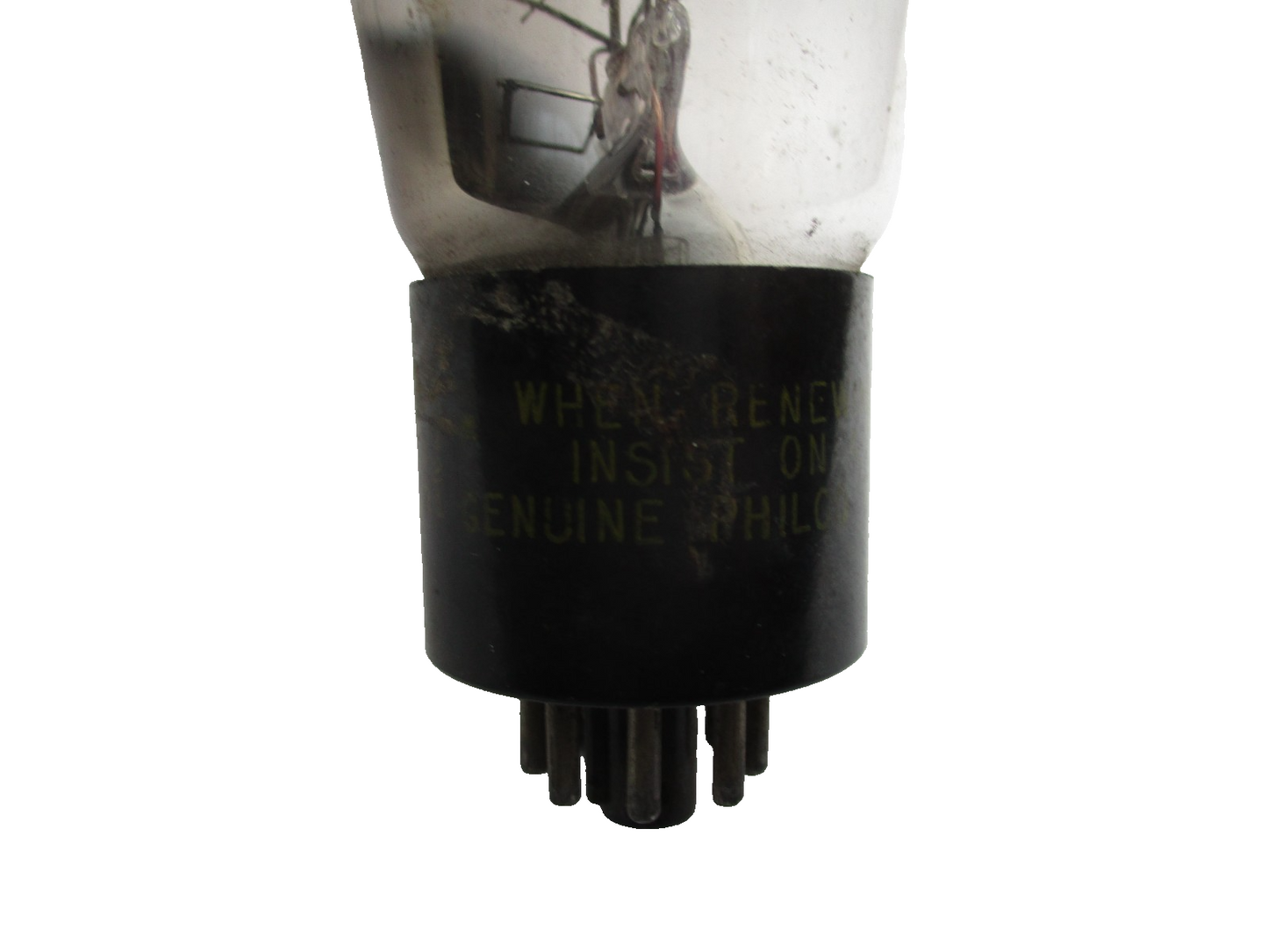 Vintage Phico 6B75  Dual Diode Triode Vacuum Tube