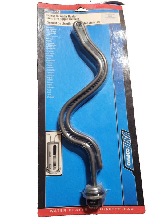 Camco MFG 02953 Screw In Water Heater Lime Life Ripple Element 4500W 6442149