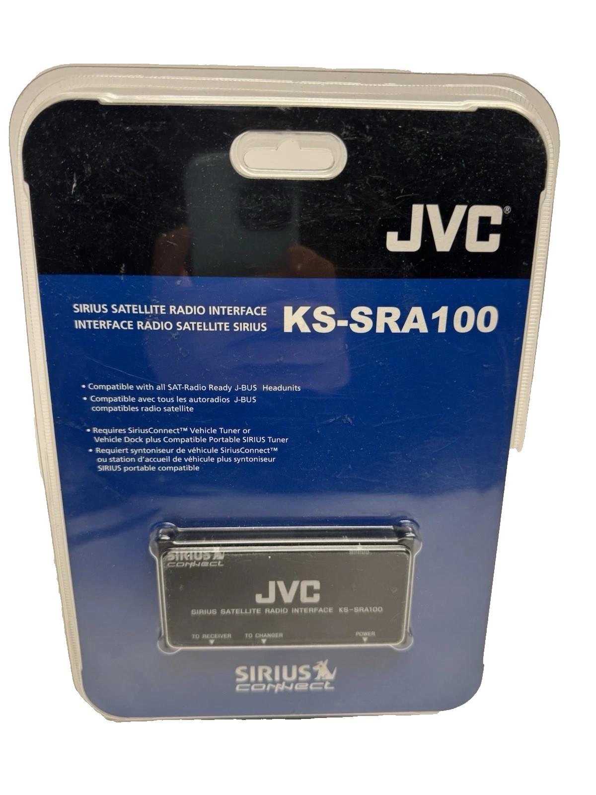 Vintage  JVC KS-SRA100 Sirius Connect Satellite Radio Interface