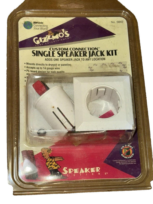 1994 GIZZMO'S SINGLE SPEAKER JACK & SINGLE JACK KIT No 5842 WOODS