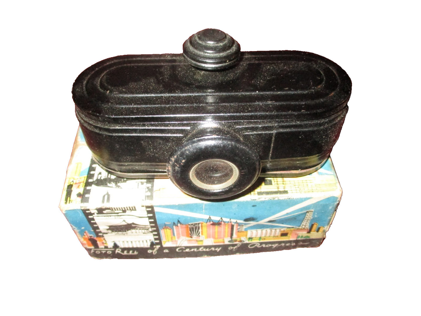 1933 Foto Reel Chicago's World Fair View Master of Chicago Photo's Still Works