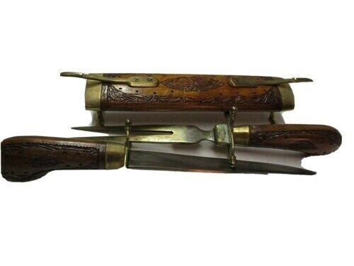 Vintage Bichuwa India Sword Dagger Dual Blade Ornate