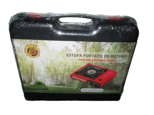 Camping Stove Propane Single Burner Portable Cooking BBQ Tailgatin Outdoor Grill