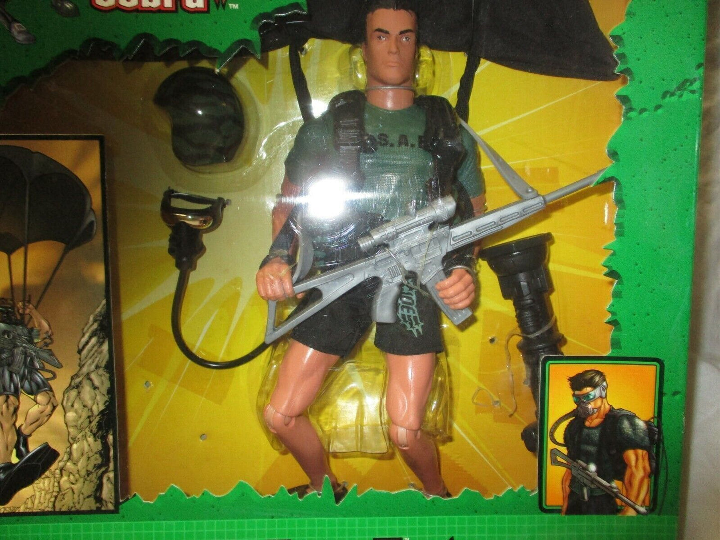 Gi Joe Vs Cobra - Air Assault with Barrel Roll Parachute