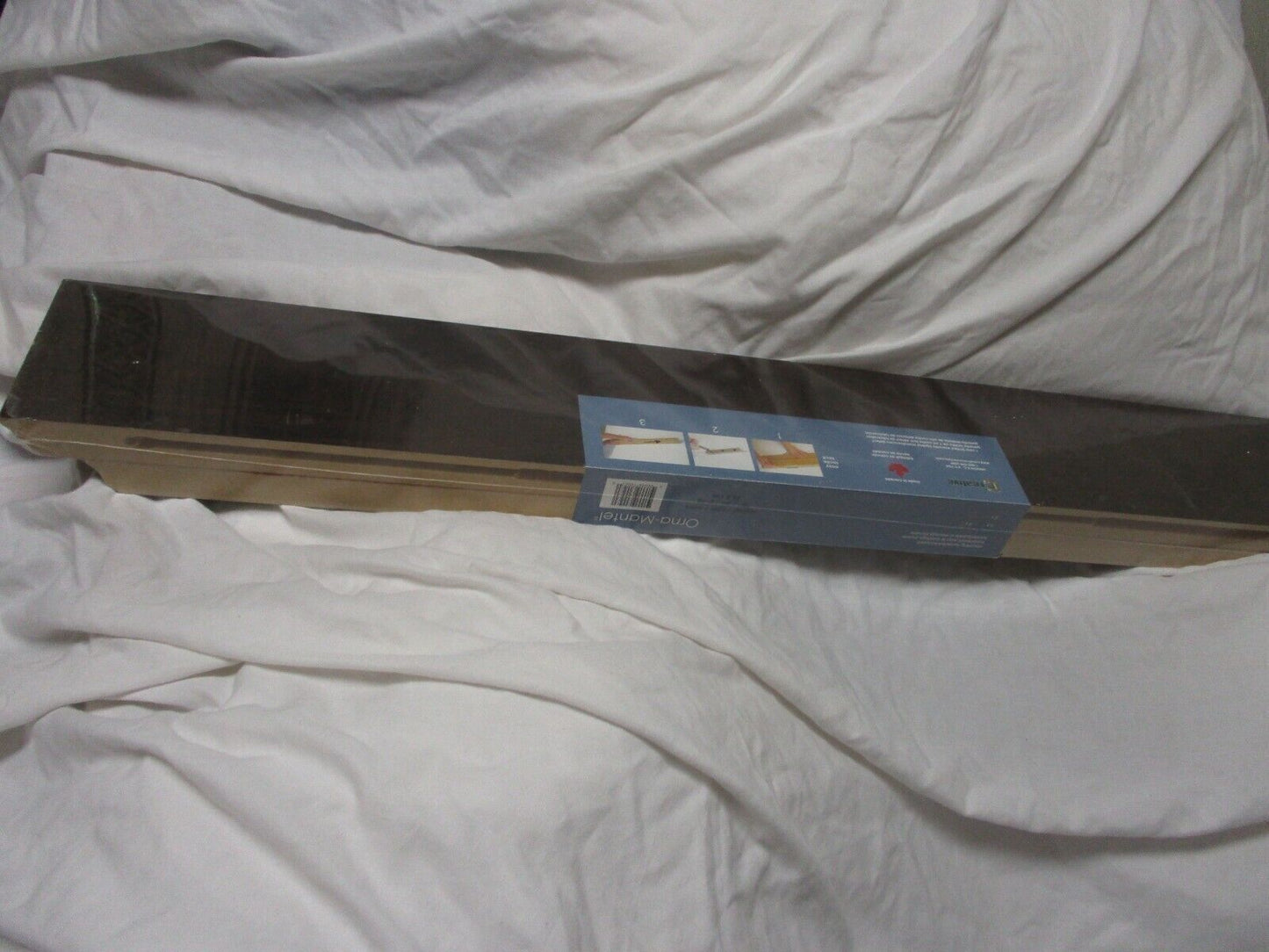 Creative Connections Walnut Orna- Mantel 38" Long Hold 30 lbs.