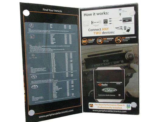 Peripheral PXAMG Universal iPod Adapter with HD Radio & Auxiliary Audio Capable