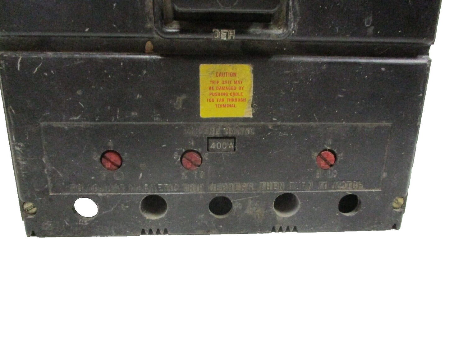 Type LA#400-F Square D Circuit Breaker 400 amp 3 Pole Main Breaker