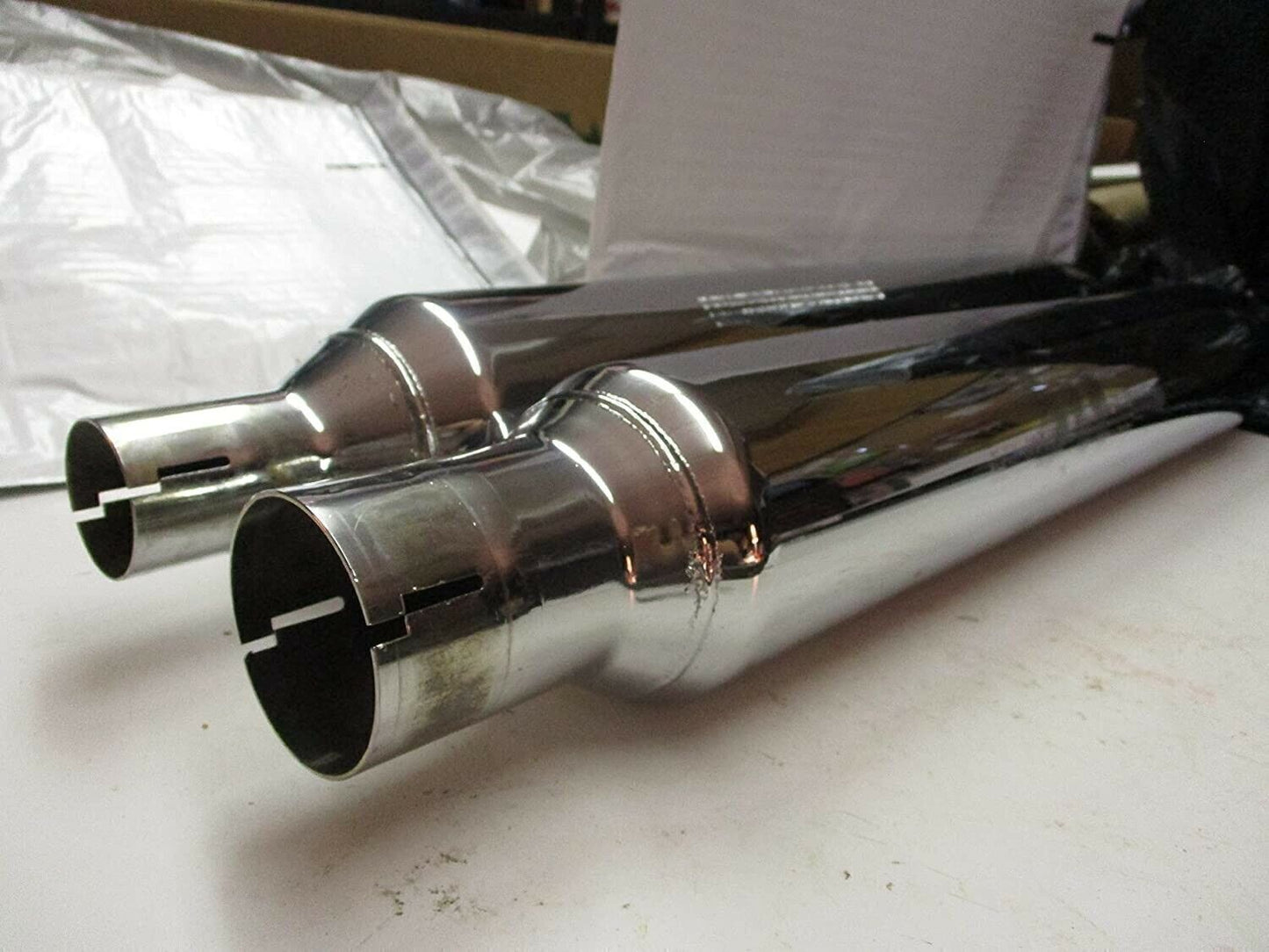 Harley Davidson Stock Chrome Muffler Fits 2017 Later Touring Models 64900235