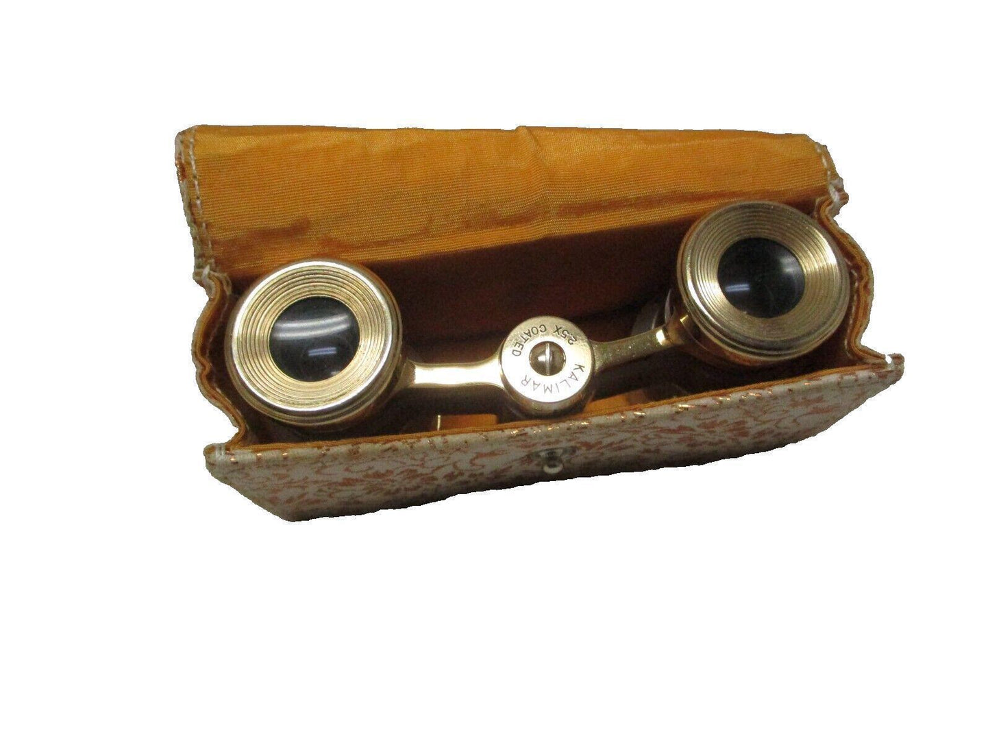 Opera Binoculars Kalimar 2.5X Coated Japan With Carrying Case