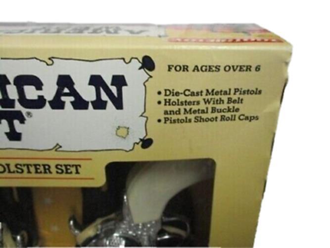 Tootsie Toy American West Double Holster Set 1995 Die Cast