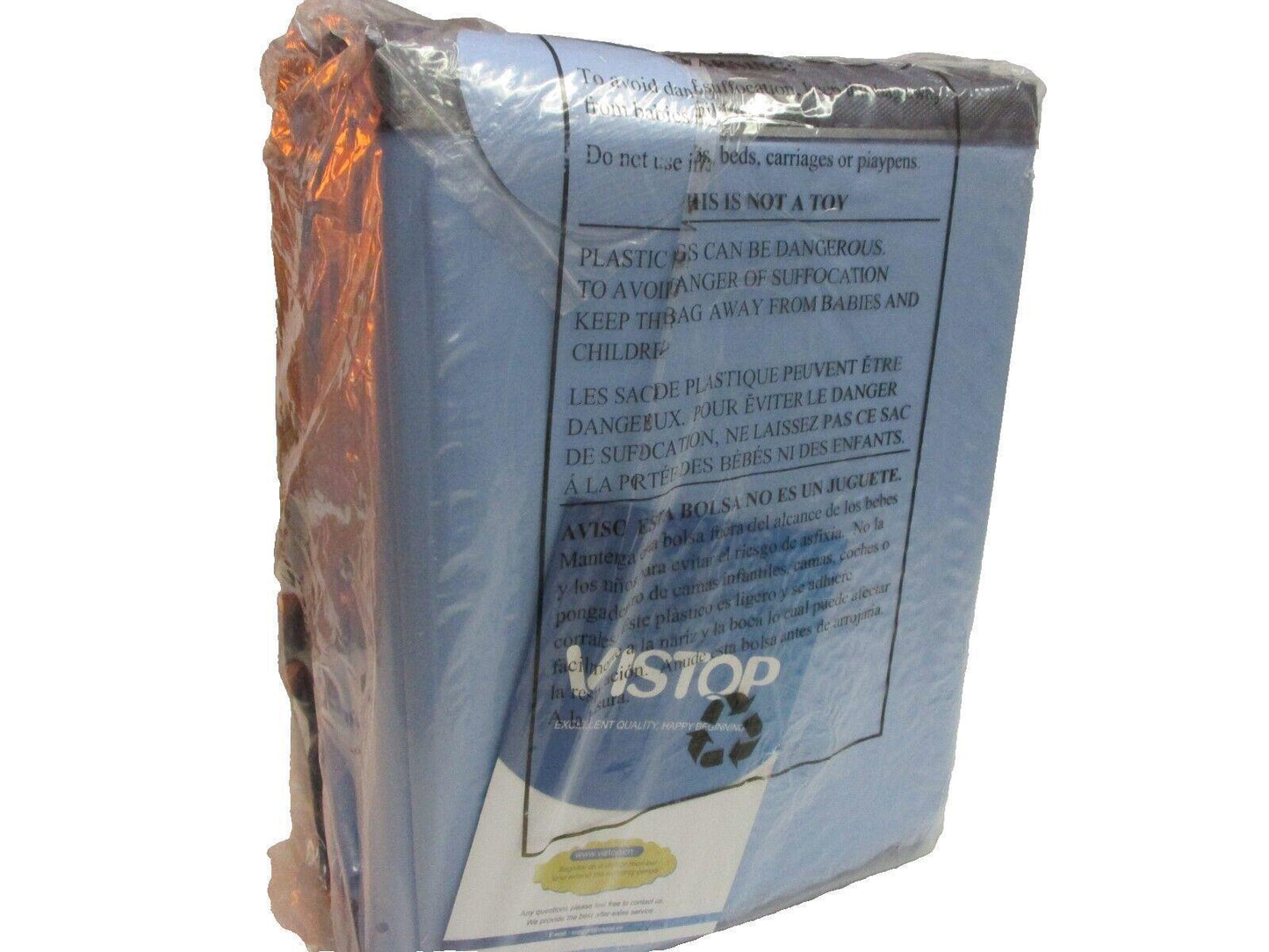 Vistop Foldable XX Large Dog Pool 87" Color Blue