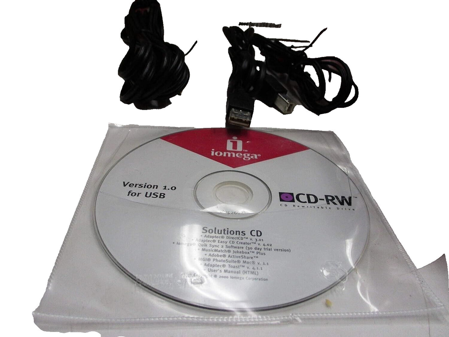 Iomega 650MB Premium Preformatted CD-RW Rewritable Media Zip CD