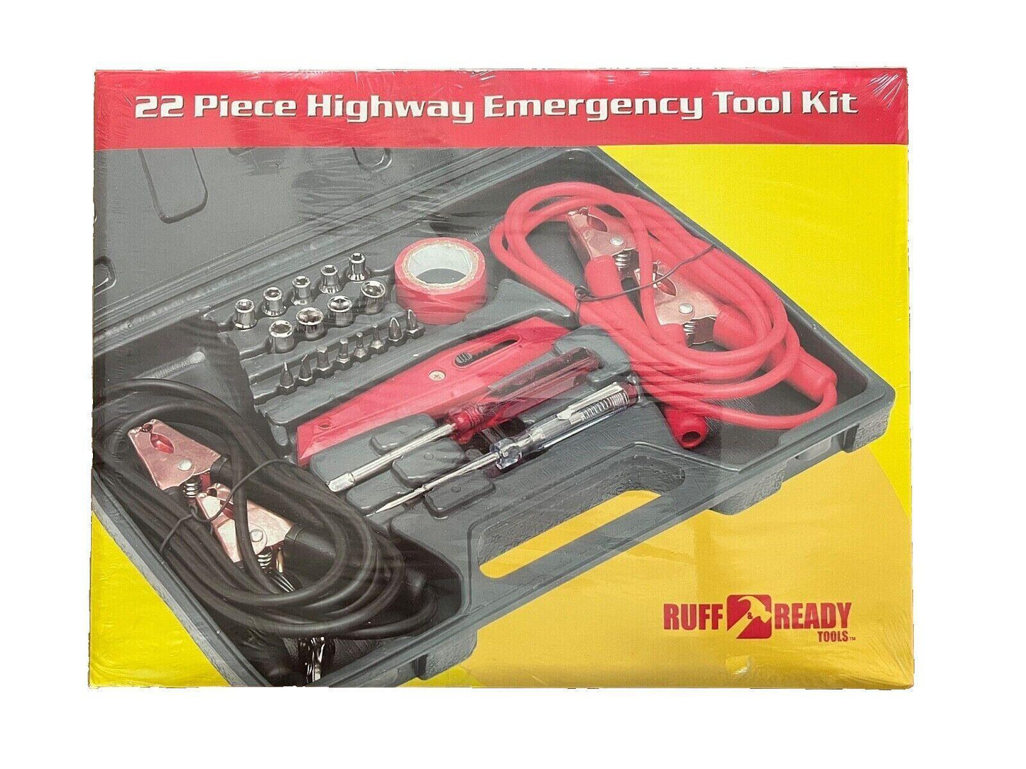Emergency Highway Tool Kit - 22 Piece