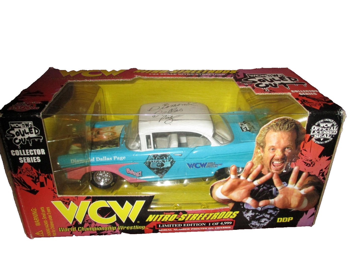 1998 Racing Champions 1:24 WCW Diamond Dallas Page Nitro-Streetrod Car