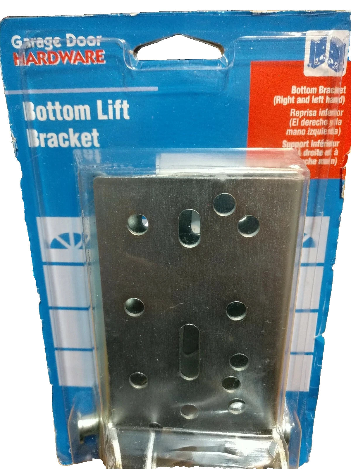 New Prime GD 52197 GARAGE Door Bottom Mount LIFT Bracket Galvanized GD-52197