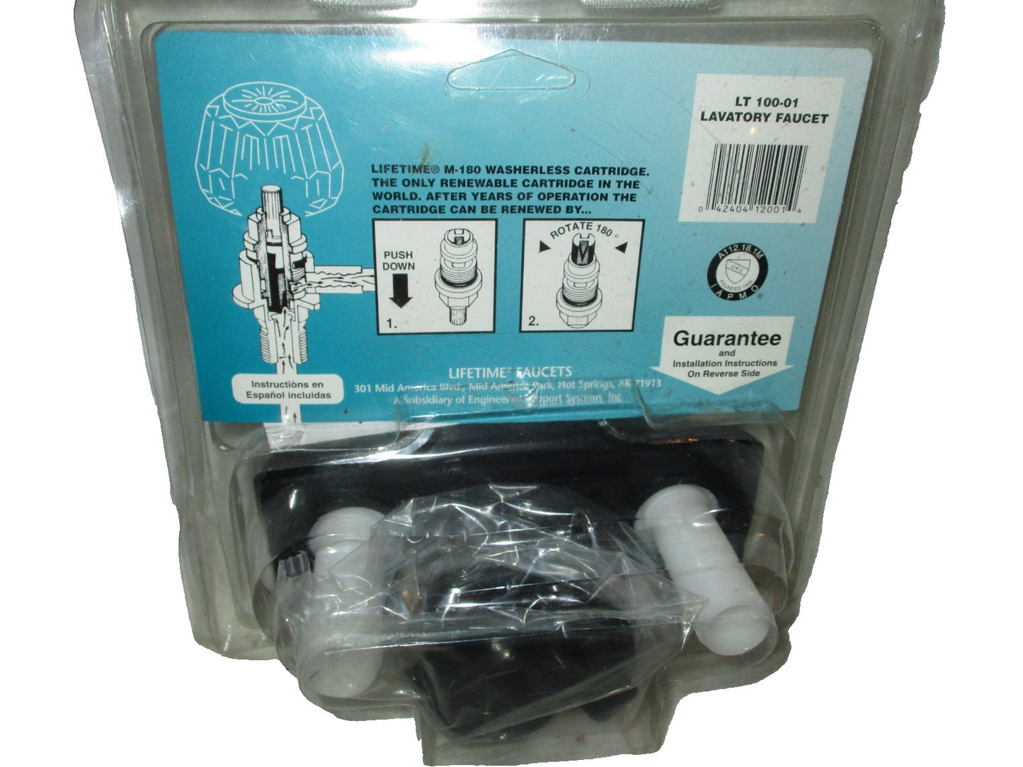 Life Time Brand 100-03 Lavatory Faucet With Drain Assembly For RV, Camper