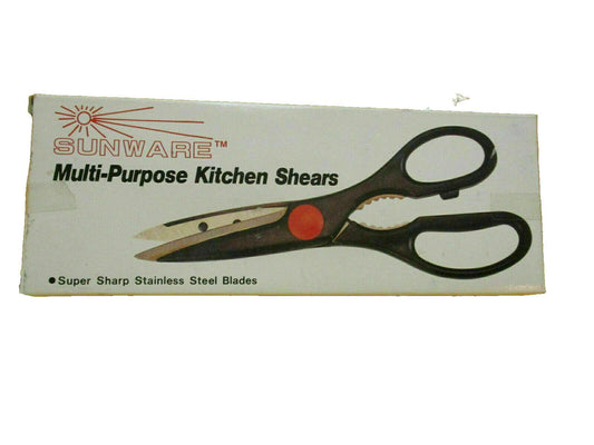 SunWare  Kitchen Shears Scissors (knives)  Stainless steel Heavy Duty Sharp