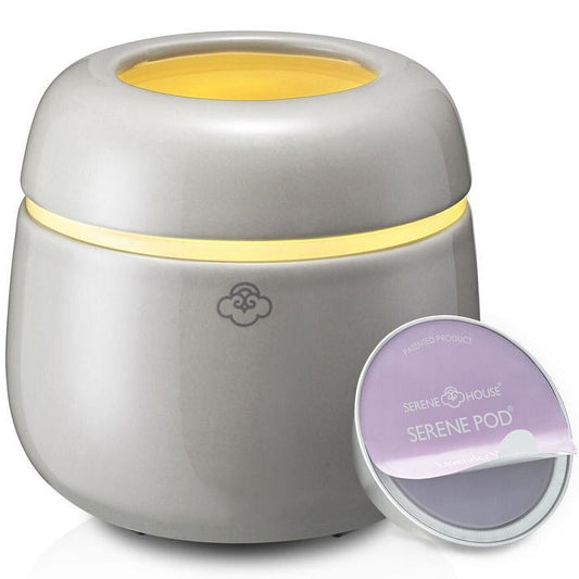 Oval Electric No Spill Wax Melt Warmer with LED Light Model 141501043