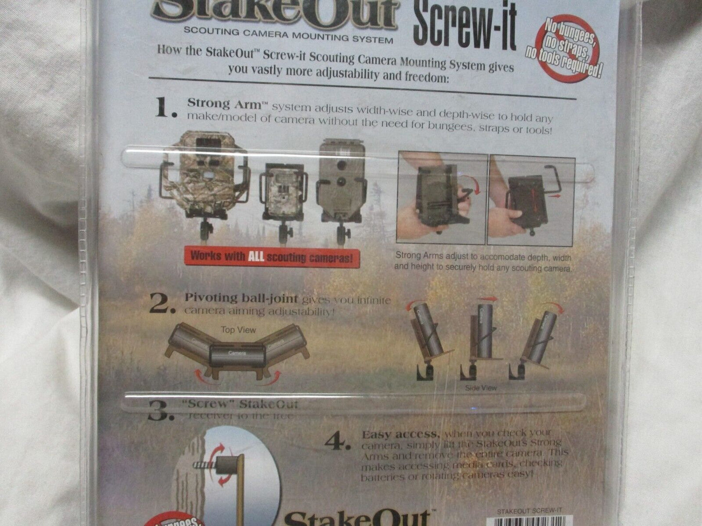 Stake Out Scouting Trail Heavy Duty Camera Mounting System