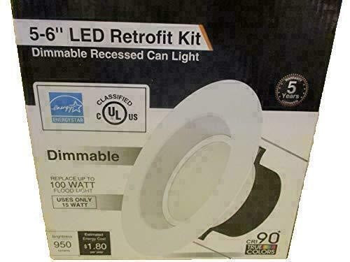 Recessed Can Light 5-6" LED Retrofit KIt