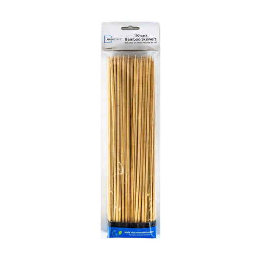 Mainstays Modelling Supplies Bamboo Skewers (100) Bag New