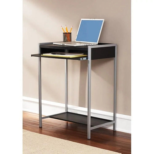 Mainstays Student Writing Desk, Black and Silver Model Number: 9189096W