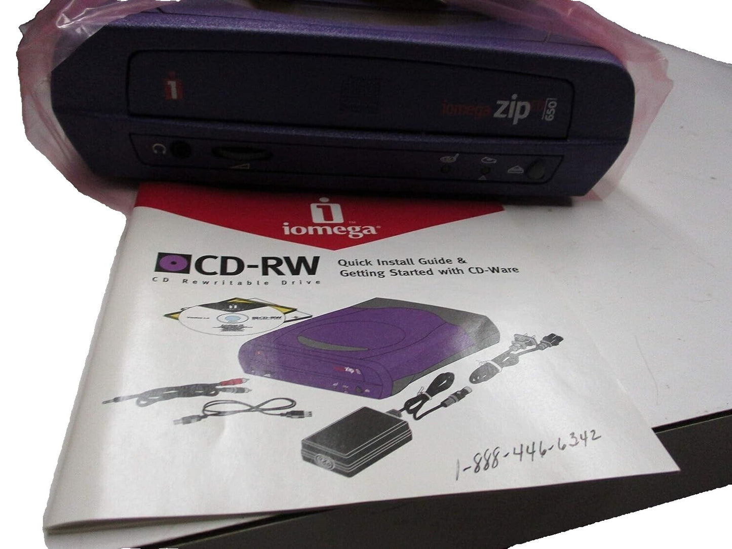 Iomega 650MB Premium Preformatted CD-RW Rewritable Media Zip CD