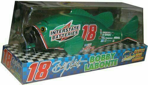 Fastbass Collector's Fish - 2000 Bobby Labonte #18 (Interstate Batteries Car)
