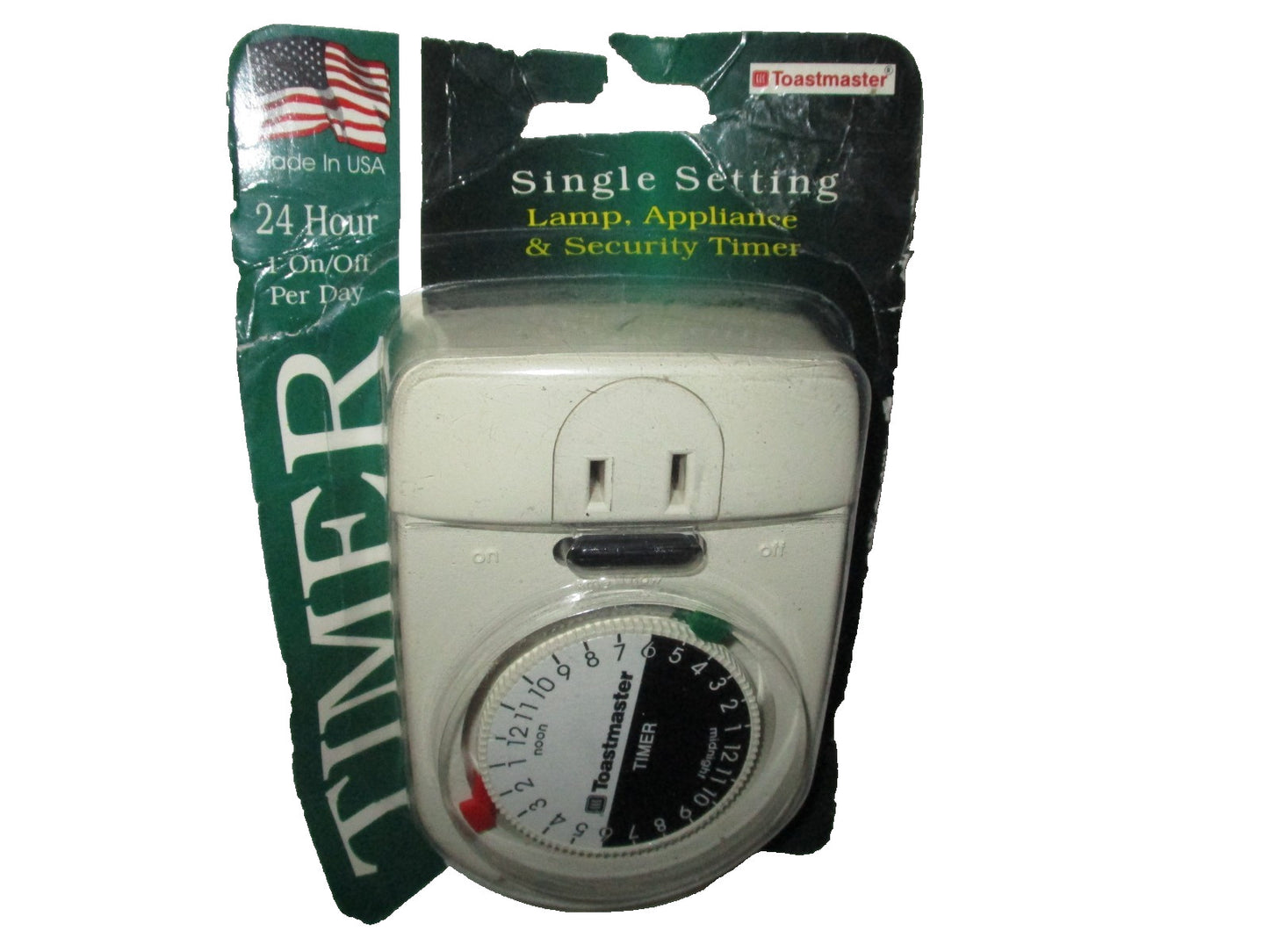 Programmable Single Event 24 Hour Automatic Timer Model 12-701