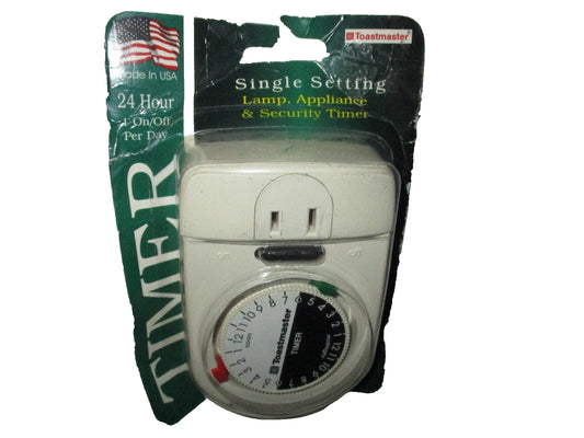 Programmable Single Event 24 Hour Automatic Timer Model 12-701